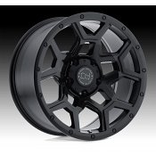 Black Rhino Overland Matte Black Custom Truck Wheels